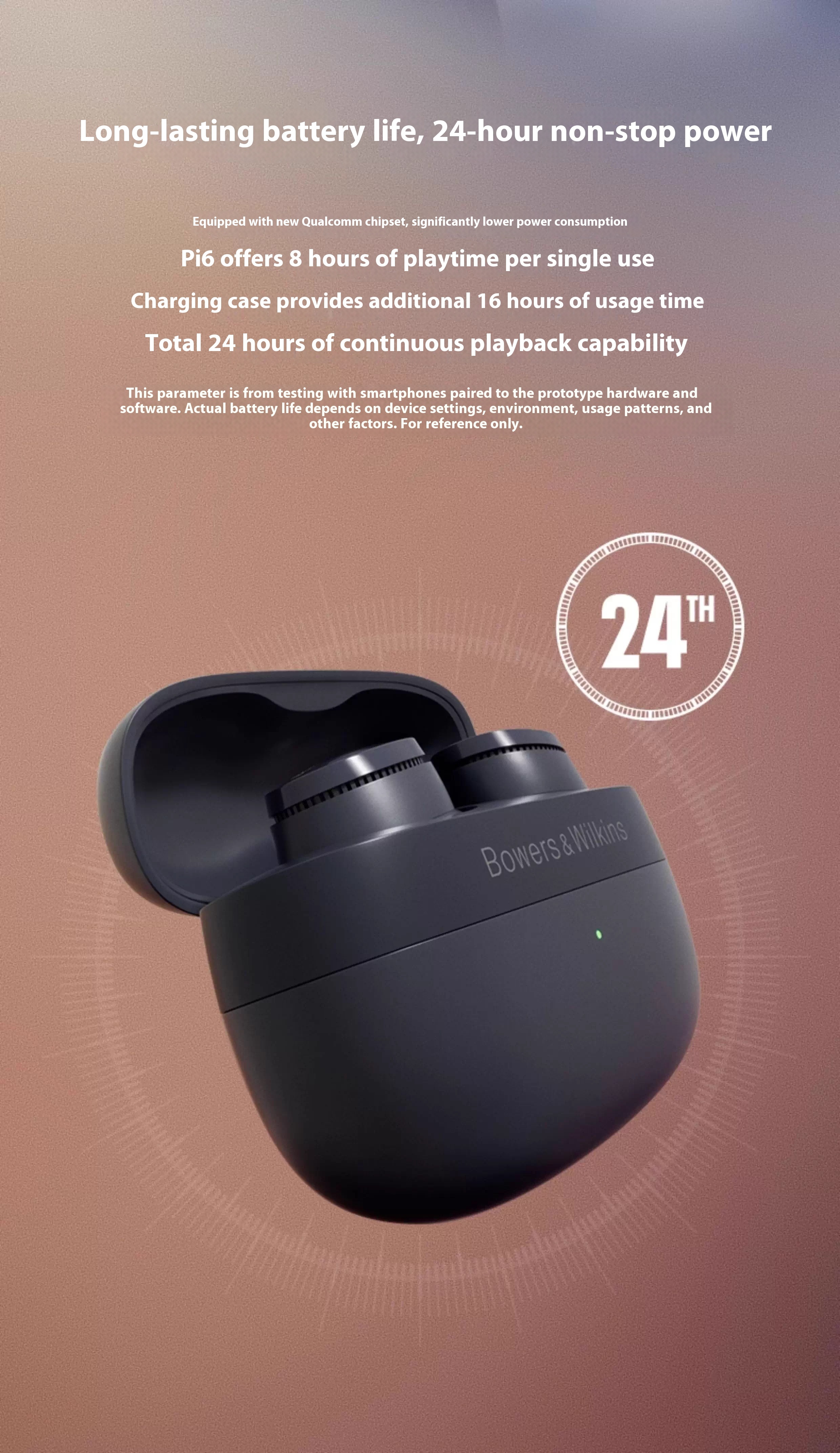 Genuine B&W Pi6 Wireless Bluet - Noise Cancelling Headphone recensie en prijs