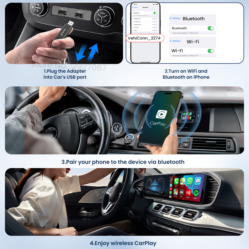 CarlinKit MINI 5.0 Pro Wireles - Bluetooth Adapter Receiver recensie en prijs