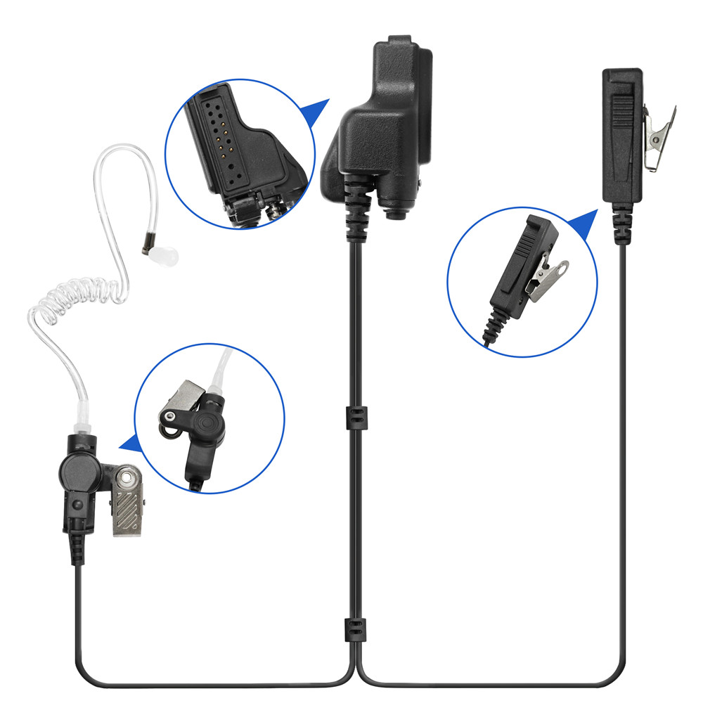 VBLL Walkie Talkie 2-wire Surv - Wired Earphone Mic recensie en prijs