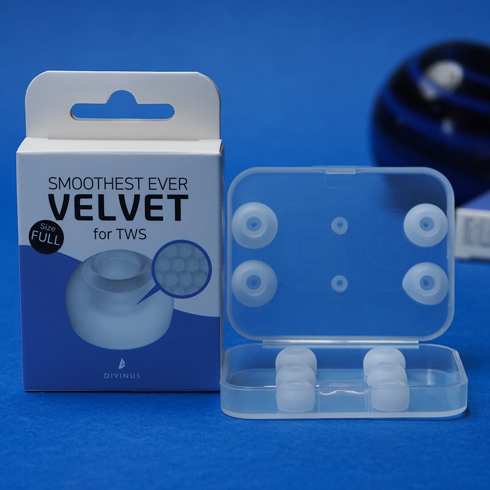 Divinus Velvet Eartips For TWS - Wireless Earbuds Tws recensie en prijs