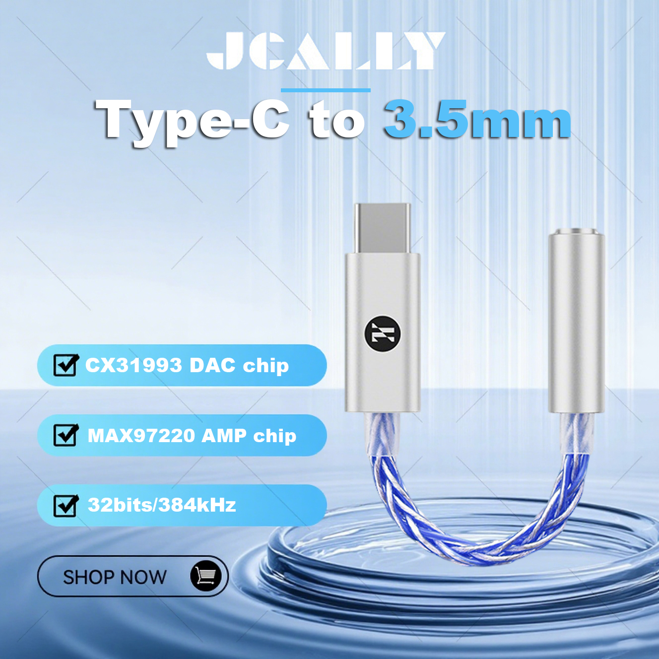 JCALLY JM6 Pro Type-C to 3.5mm - Usb C Earphone recensie en prijs