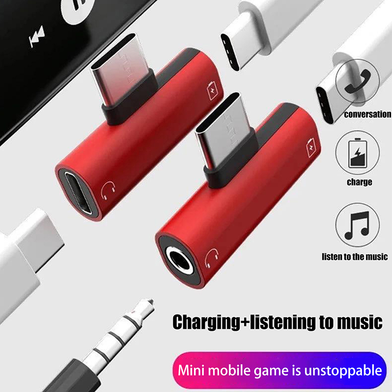 USB Type-C To 3.5 Mm Headphone - Earphone Splitter Jack recensie en prijs