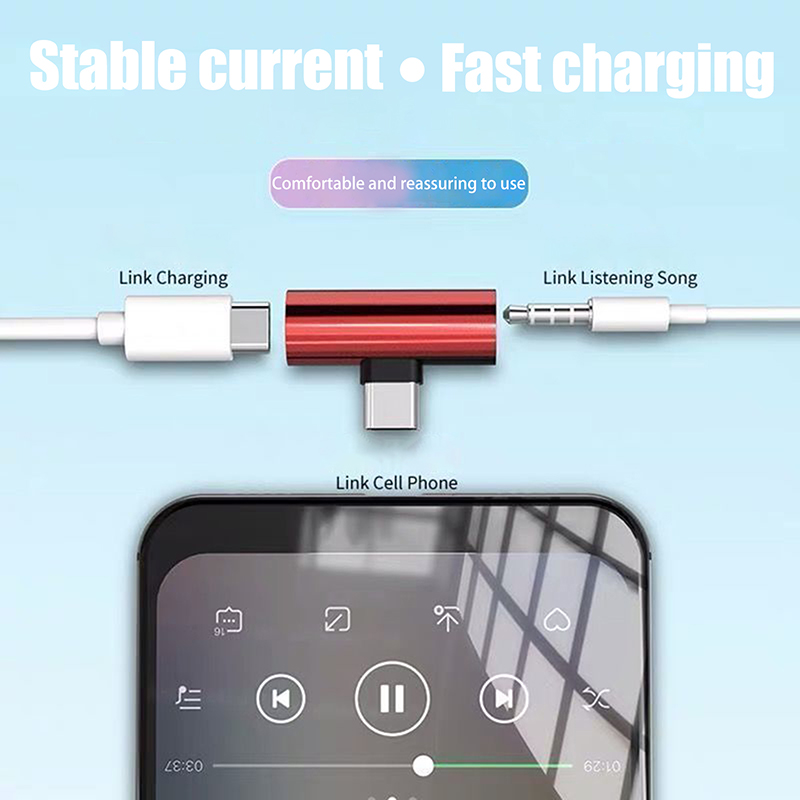 USB Type-C To 3.5 Mm Headphone - Earphone Splitter Jack recensie en prijs