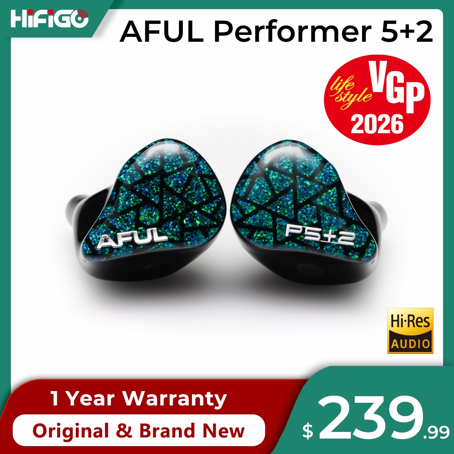 AFUL Performer 5+2 / Performer - In Ear Monitor Iem recensie en prijs