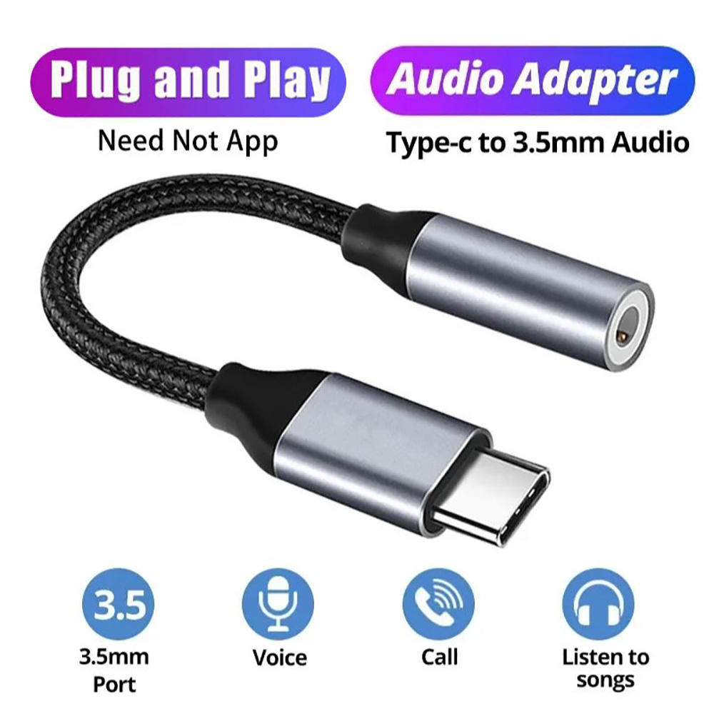 USB Type C To 3.5mm Audio Adap - Audiophile Headphone Wired recensie en prijs