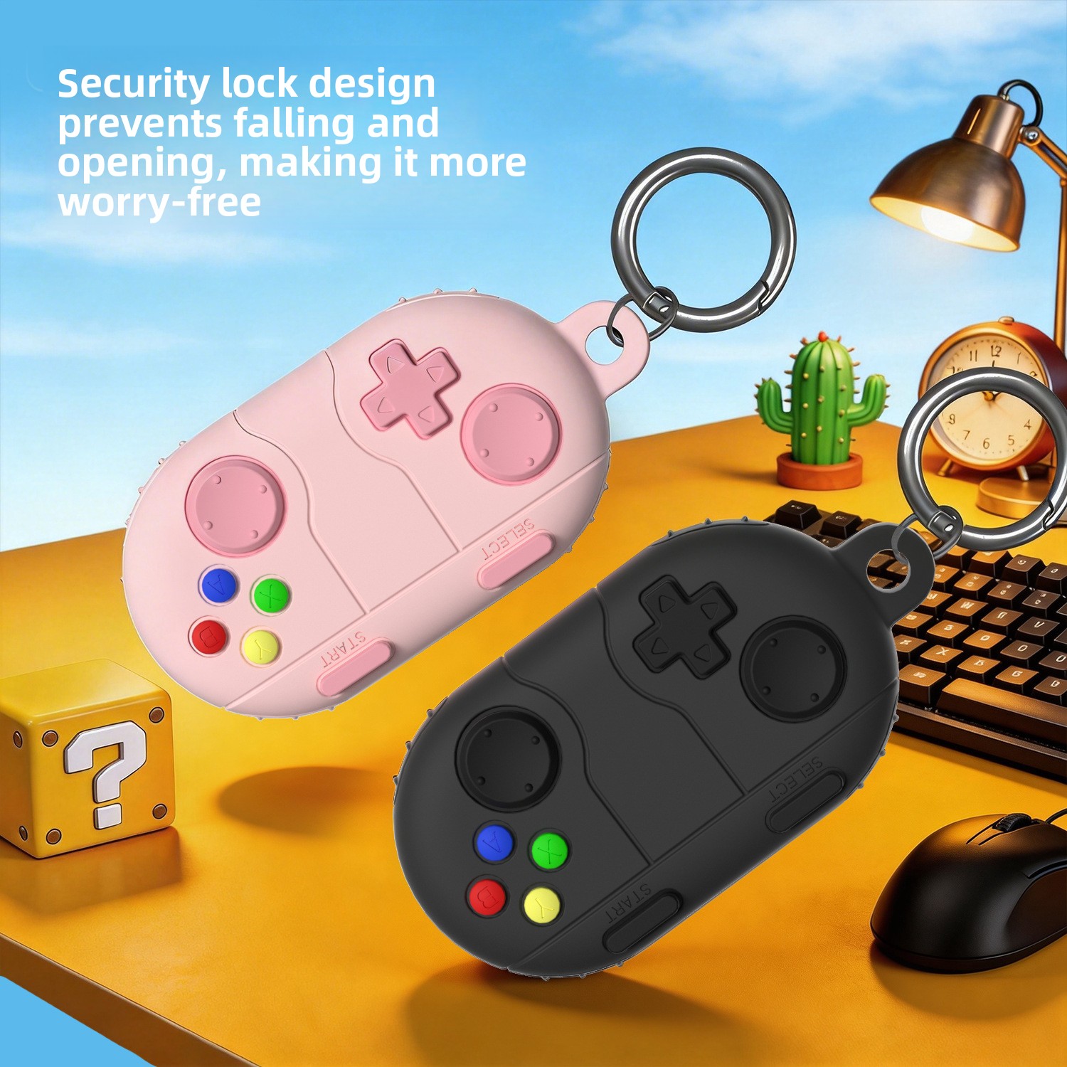 Vintage Silicone Game Style Ca - Earbuds Charging Case recensie en prijs