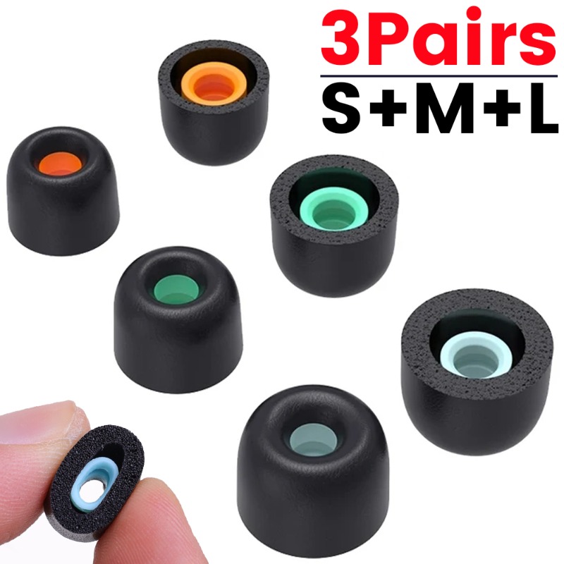 Soft Memory Foam Eartips for S - Earphone Foam Tip recensie en prijs