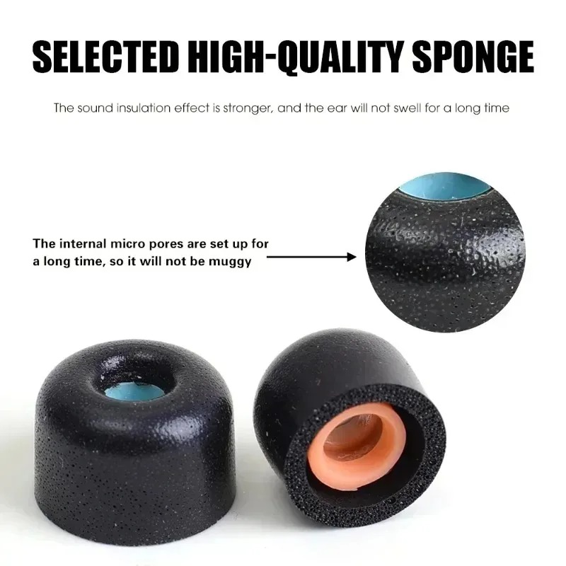 Soft Memory Foam Eartips for S - Earphone Foam Tip recensie en prijs