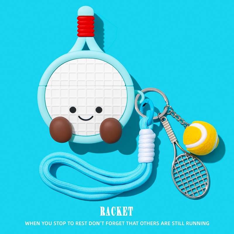 3D Table Tennis Cartoon Cute S - Earbuds Charging Case recensie en prijs