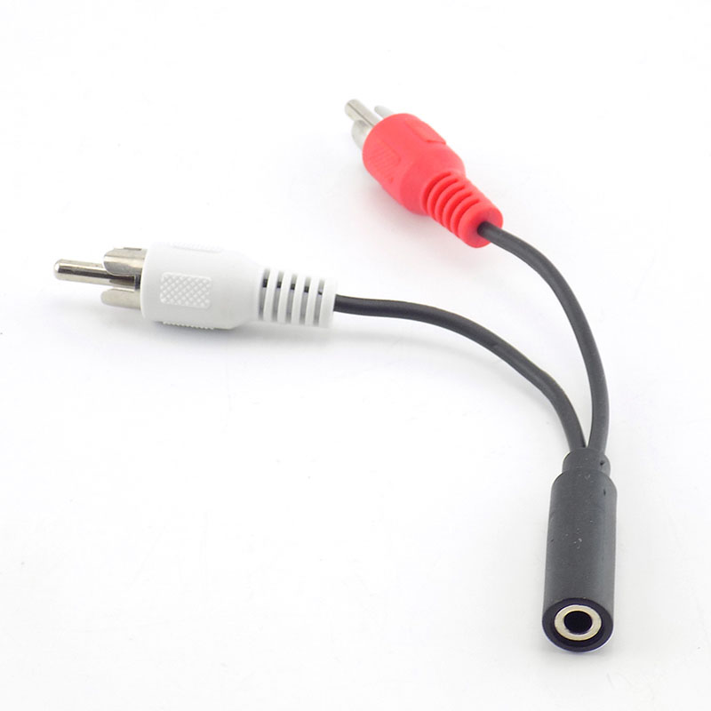 3.5mm RCA Female jack Stereo t - Cable Extension 3.5 recensie en prijs