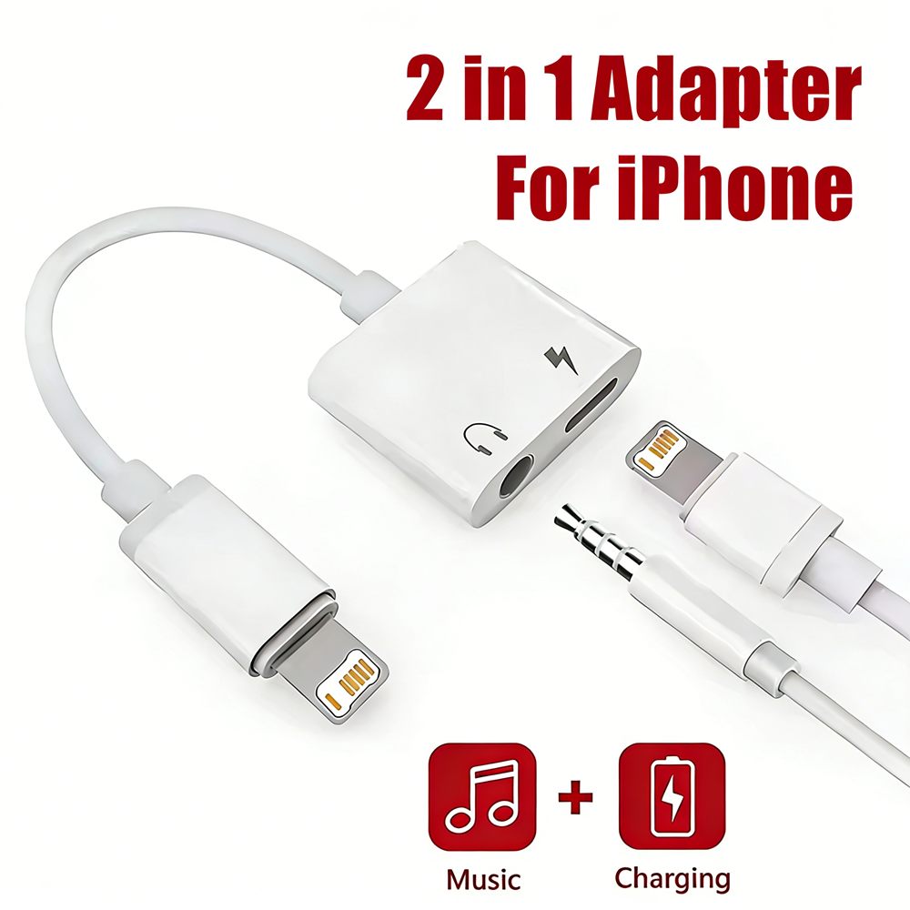 2 in 1 iOS to 3.5mm Jack Audio - Earphone Splitter Jack recensie en prijs