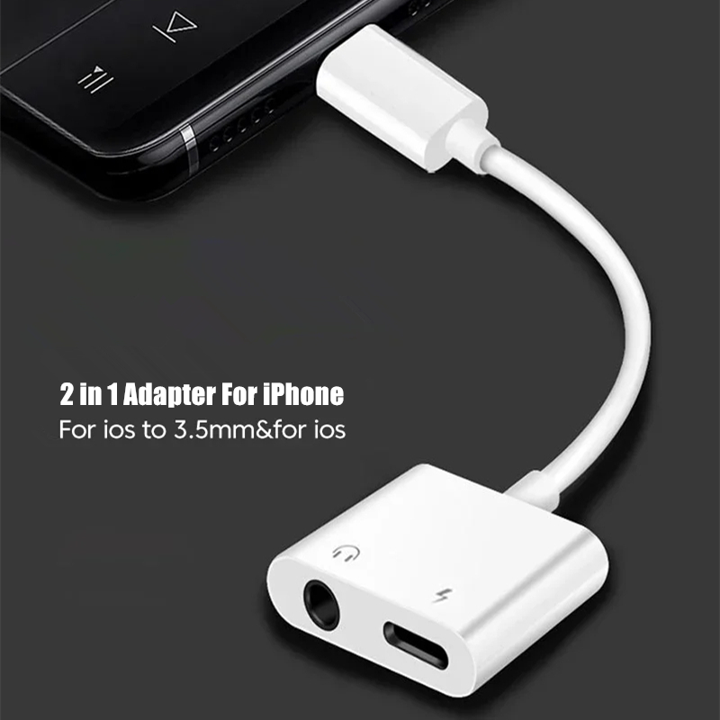 2 in 1 iOS to 3.5mm Jack Audio - Earphone Splitter Jack recensie en prijs