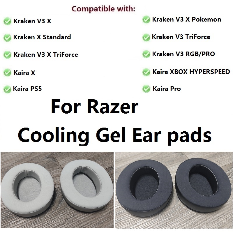 Cooling Gel ear pads For Razer - Gaming Headset Rgb recensie en prijs