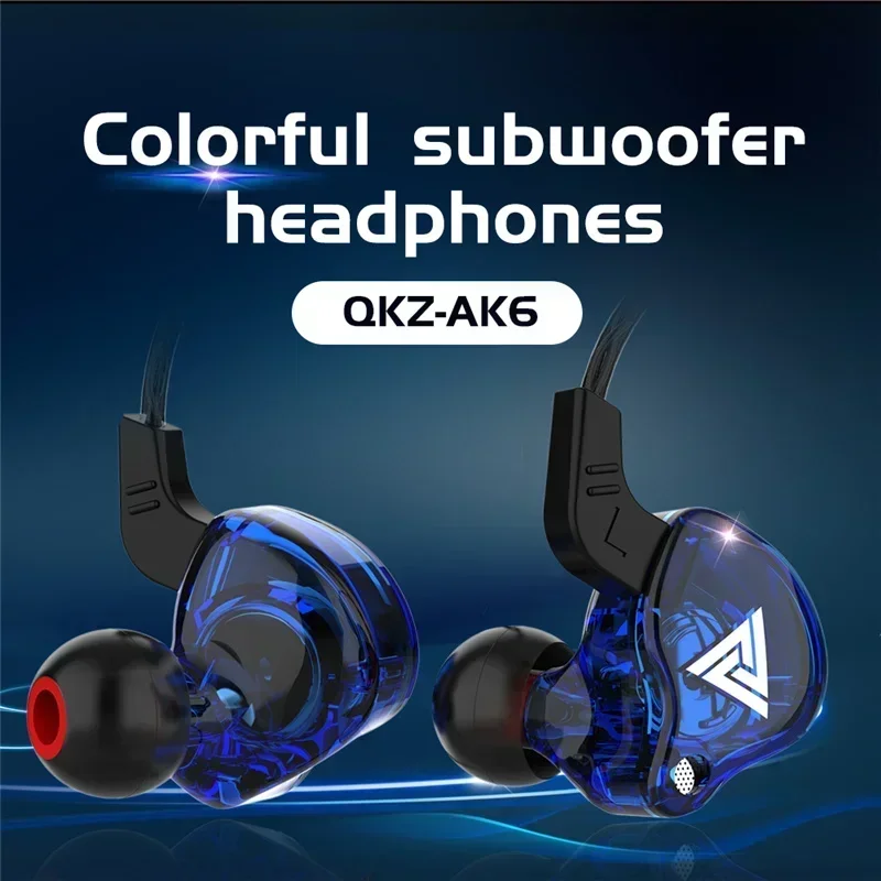 NEW QKZ AK6 Copper Driver HiFi - Audiophile Headphone Wired recensie en prijs