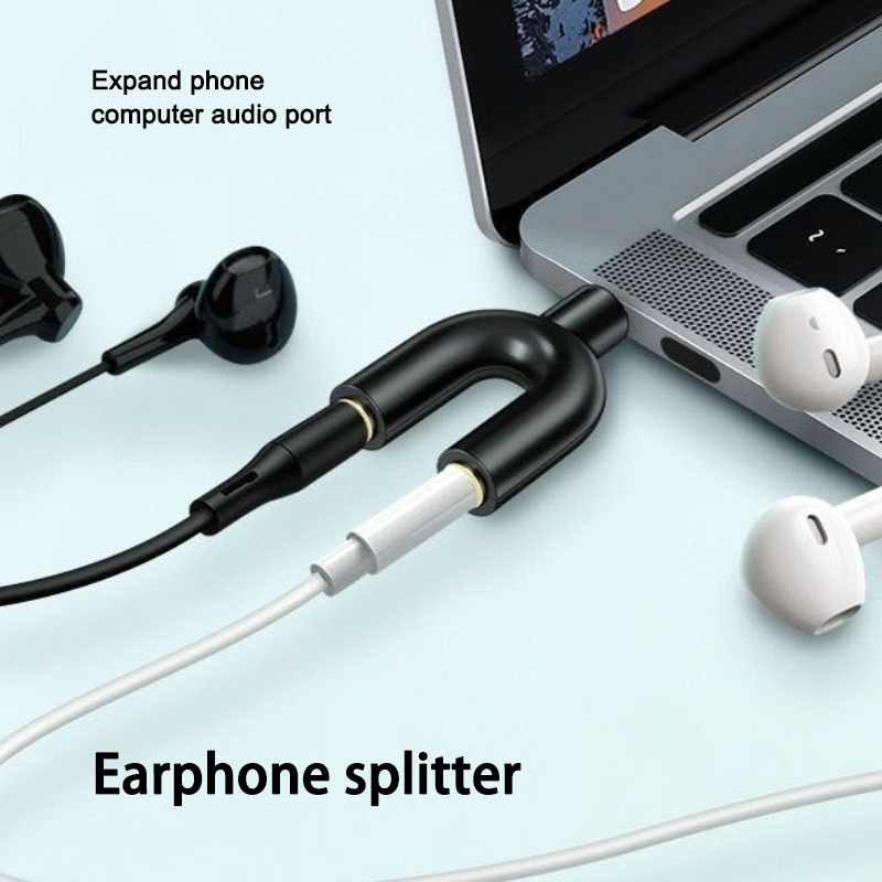 3.5mm headphone splitter micro - Earphone Splitter Jack recensie en prijs