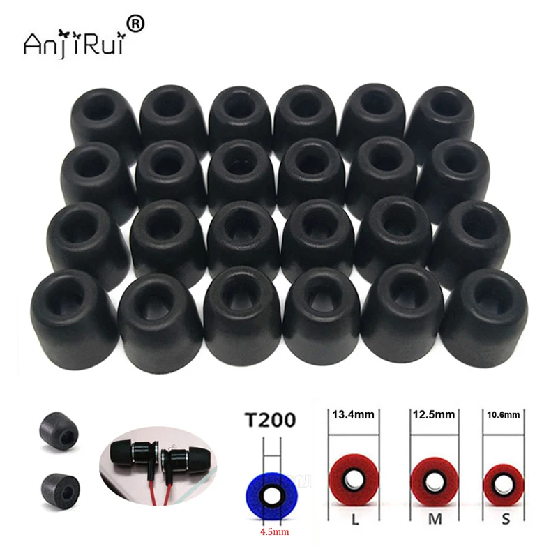 12Pair ANJIRUI Memory Foam Ear - Earphone Foam Tip recensie en prijs