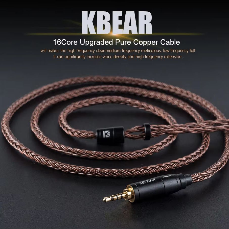 KBEAR 16 core 2-pin IEM headph - In Ear Monitor Iem recensie en prijs