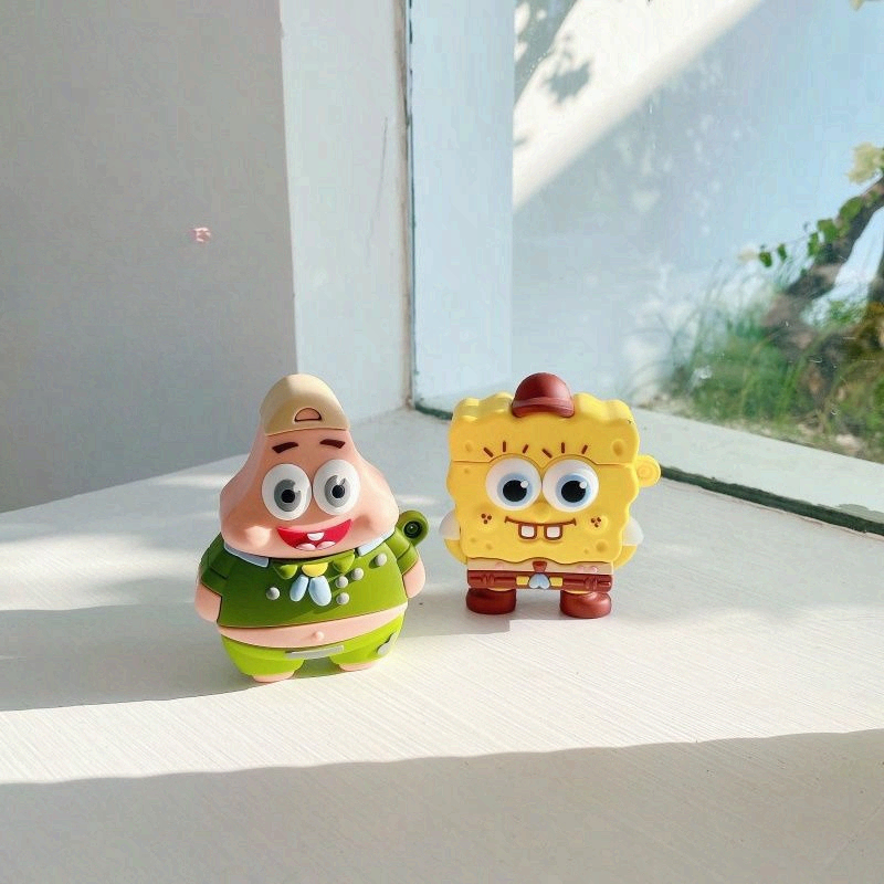 Cute SpongeBob Creative Silico - Earbuds Charging Case recensie en prijs