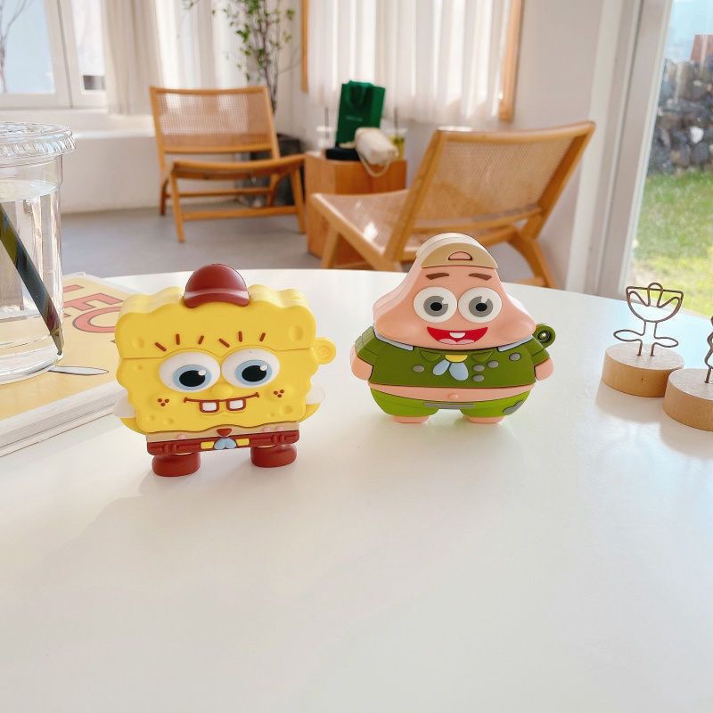 Cute SpongeBob Creative Silico - Earbuds Charging Case recensie en prijs