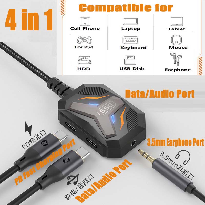 Type C Splitter USB C to 3.5mm - Cable Extension 3.5 recensie en prijs
