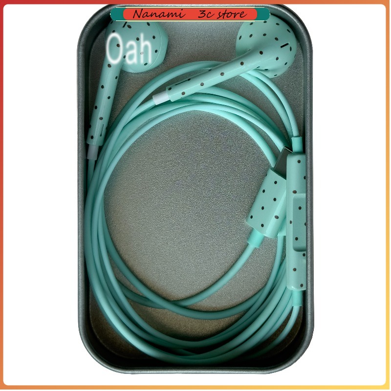 Oah Polka Dot Wired Earphones  - Usb C Earphone recensie en prijs