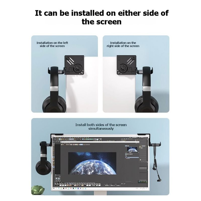 【HOT A69Z!】Clamp-On Headset Ho - Headphone Stand Desk recensie en prijs