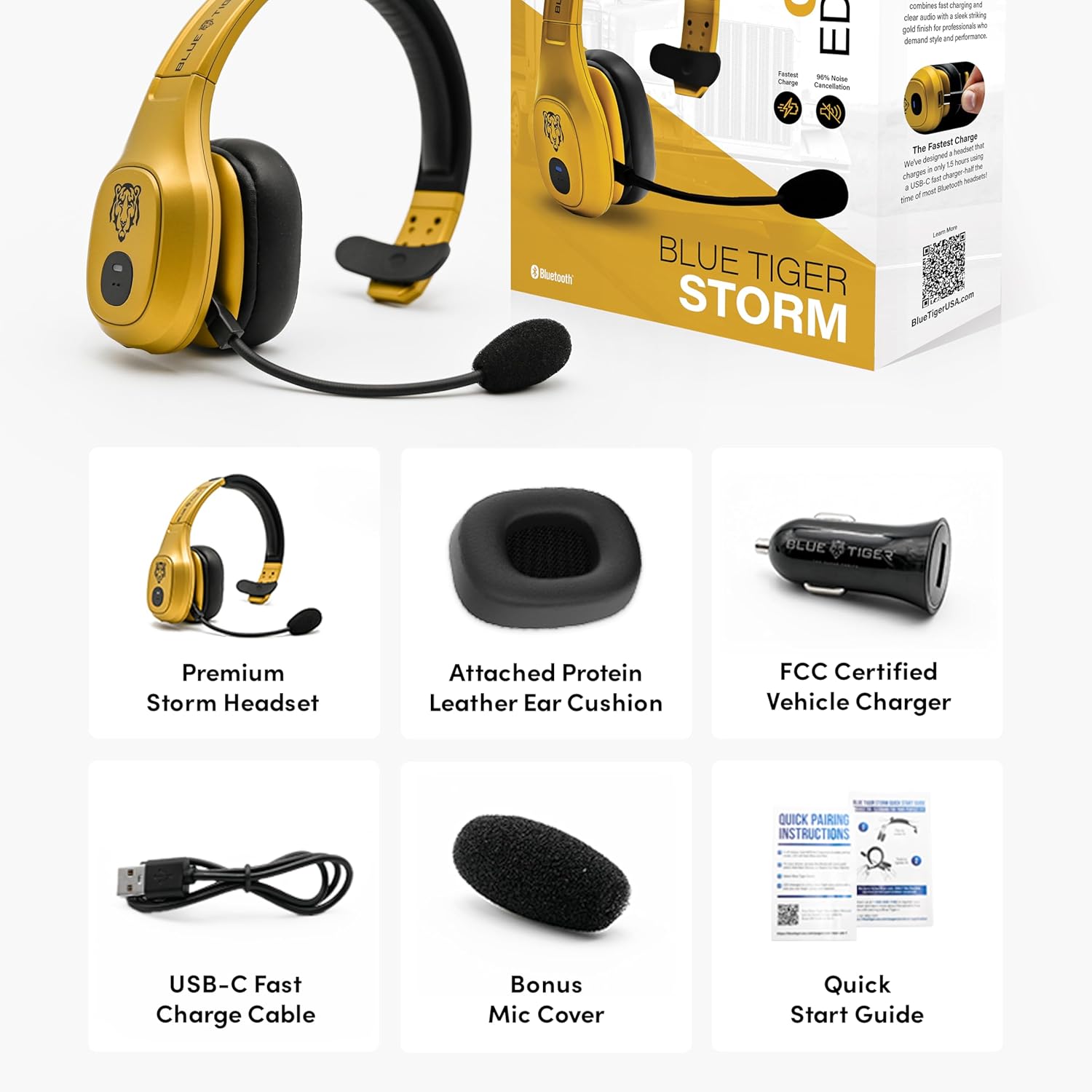 Premium Trucker Bluetooth Head - Usb C Earphone recensie en prijs