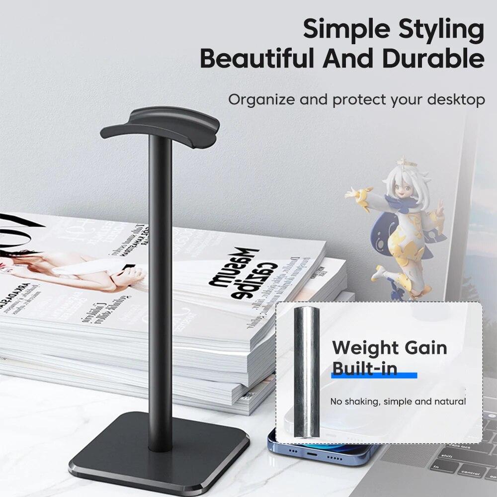 Universal Headphone Stand Alum - Headphone Stand Desk recensie en prijs