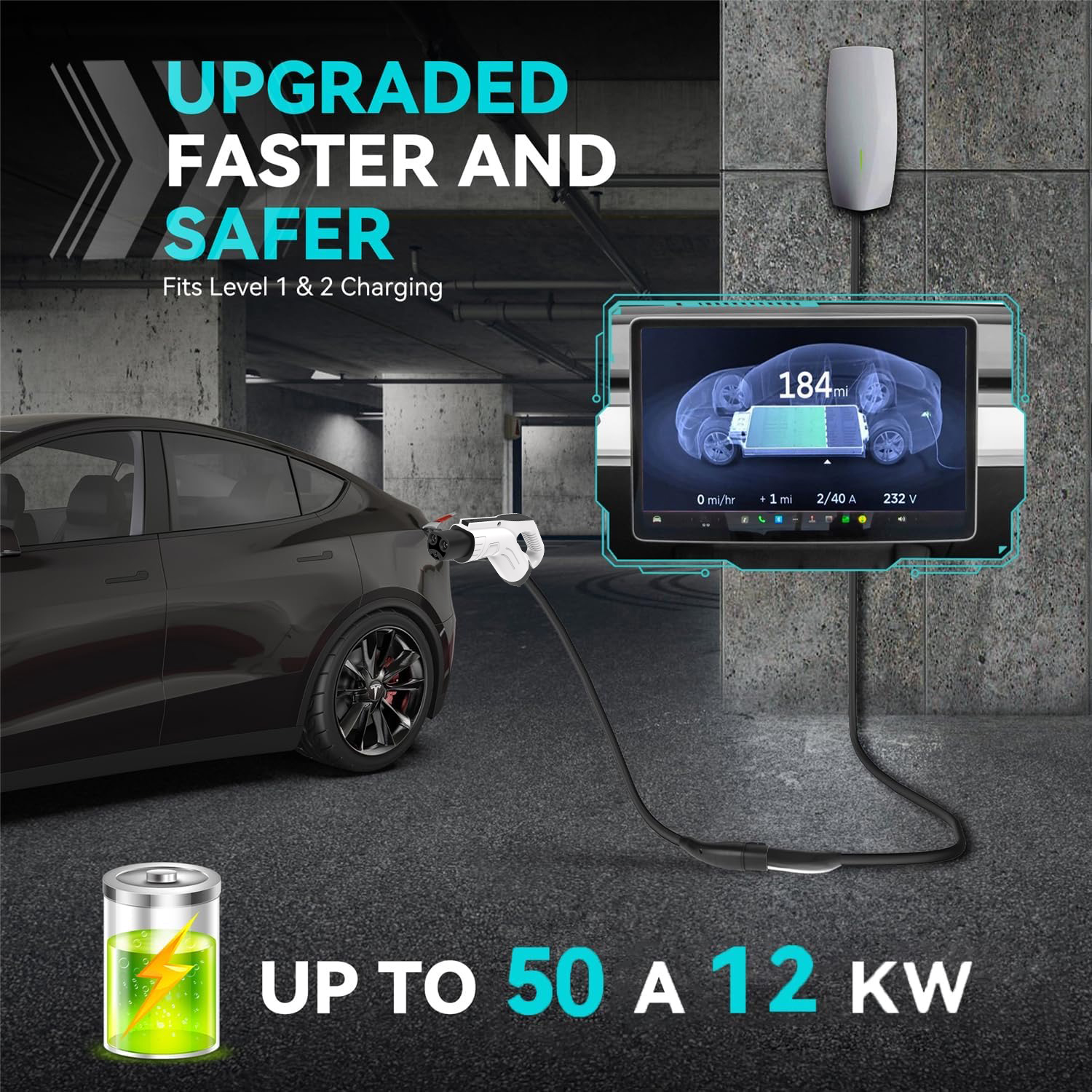 WUFEN Tesla Electric Vehicle C - Cable Extension 3.5 recensie en prijs
