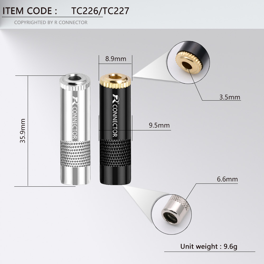 10pcs Audio 3.5mm/6.35mm Jack  - Audiophile Headphone Wired recensie en prijs