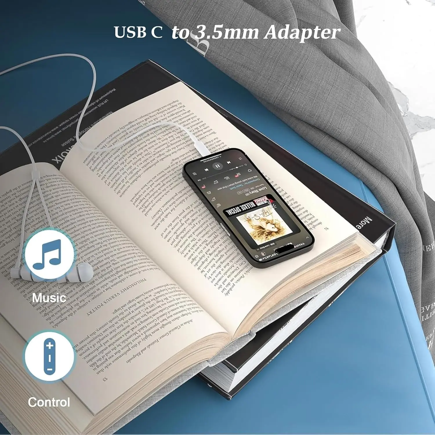 USB C to 3.5mm Earphone Adapte - Usb C Earphone recensie en prijs