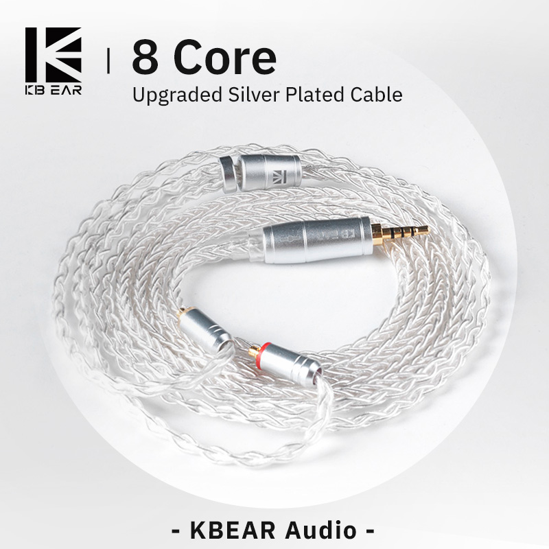 KBEAR 8 Core Upgraded Silver W - In Ear Monitor Iem recensie en prijs