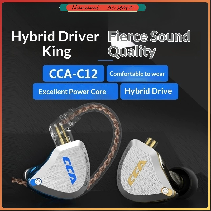CCA C12 Earphones Hi-Fi Audiop - Audiophile Headphone Wired recensie en prijs