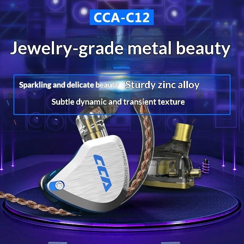 CCA C12 Earphones Hi-Fi Audiop - Audiophile Headphone Wired recensie en prijs