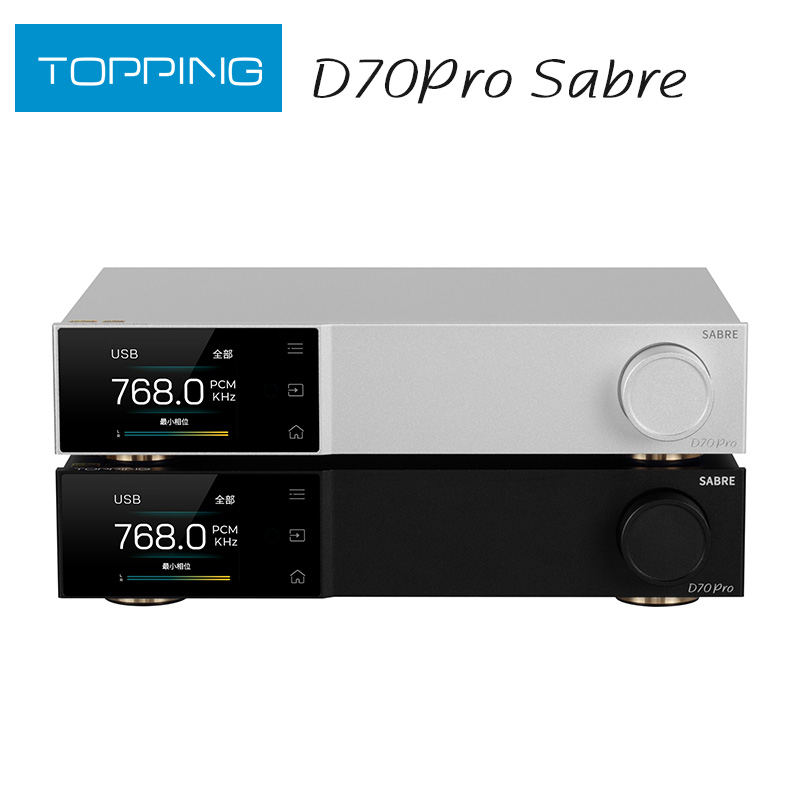 TOPPING D70 PRO SABRE DAC ES90 - Bluetooth Adapter Receiver recensie en prijs