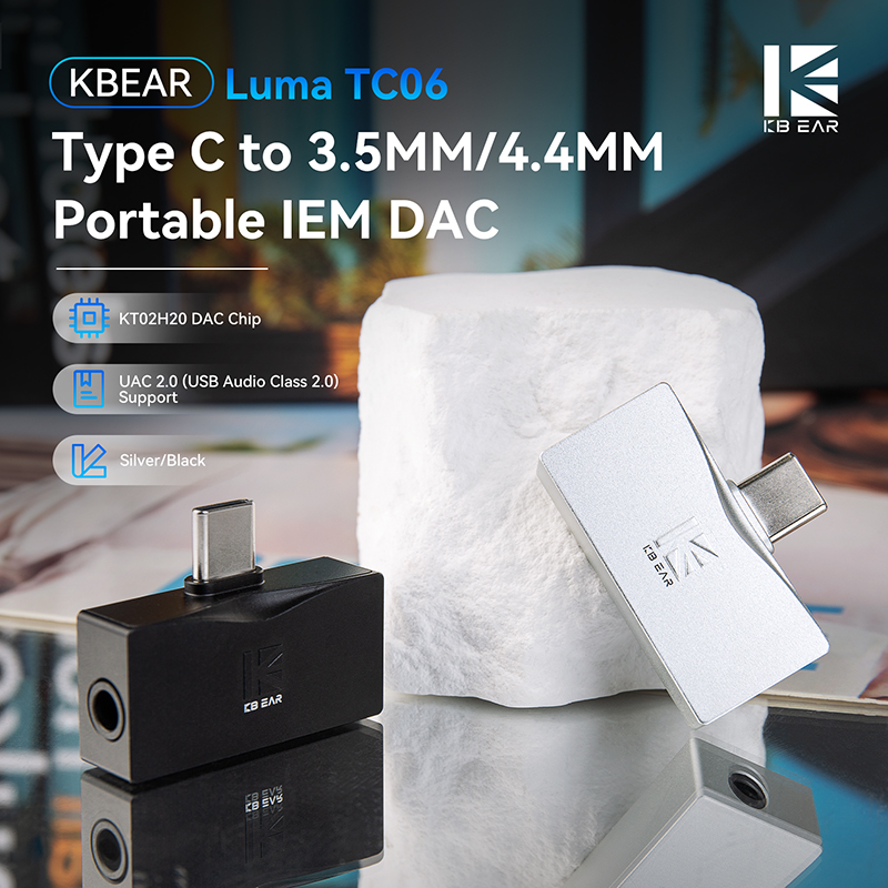 KBEAR Luma TC06 Type C to 3.5M - In Ear Monitor Iem recensie en prijs