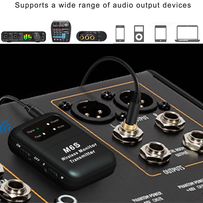 A73E-2.4G Wireless In Ear Moni - In Ear Monitor Iem recensie en prijs