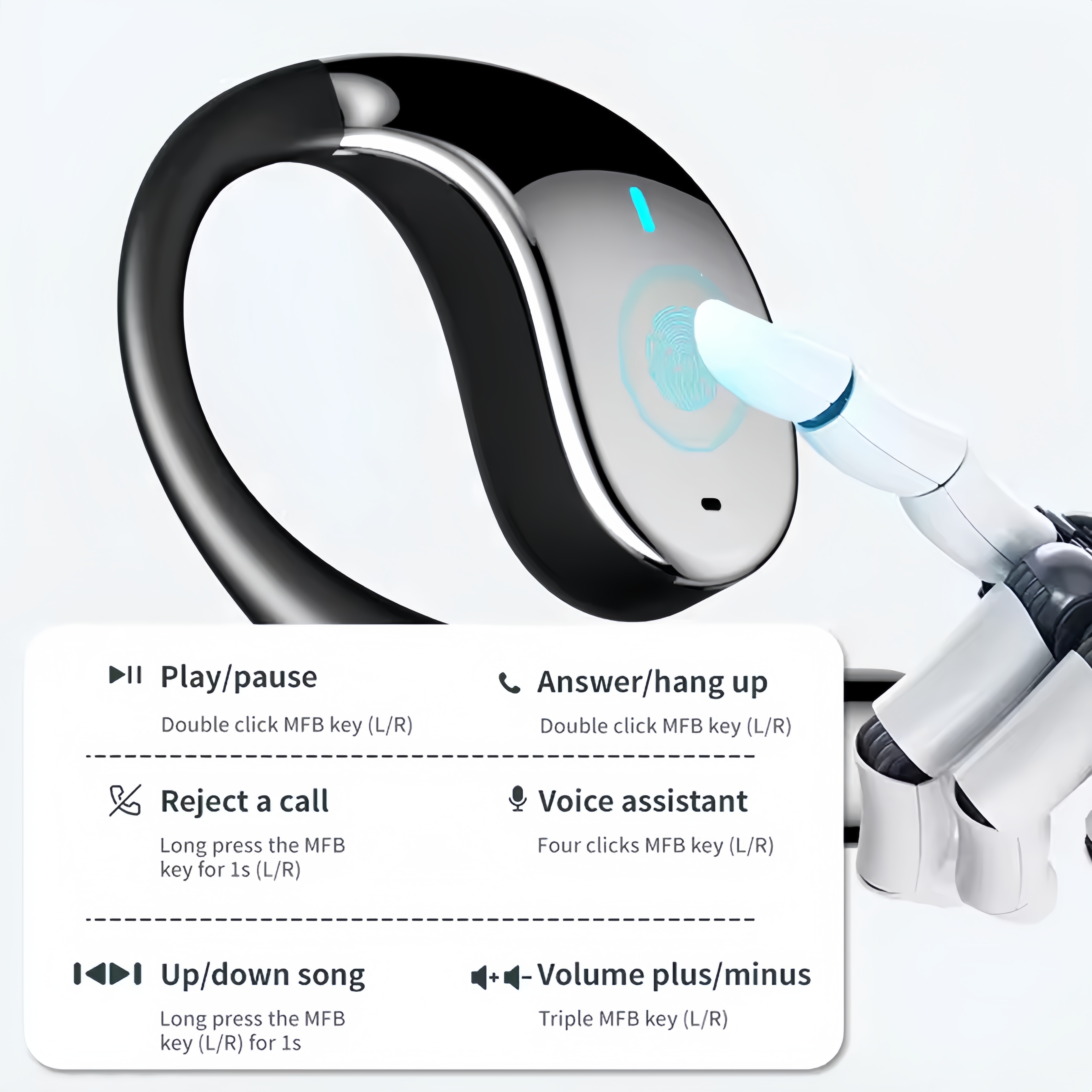 2026 New AI Translation Earbud - Noise Cancelling Headphone recensie en prijs