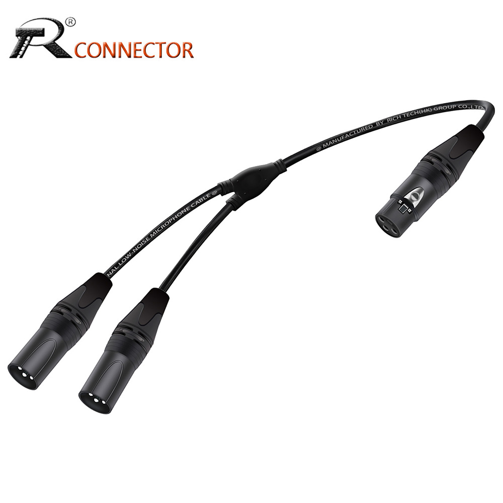 XLR Splitter Audio Cable,3Pins - Audio Splitter Y recensie en prijs