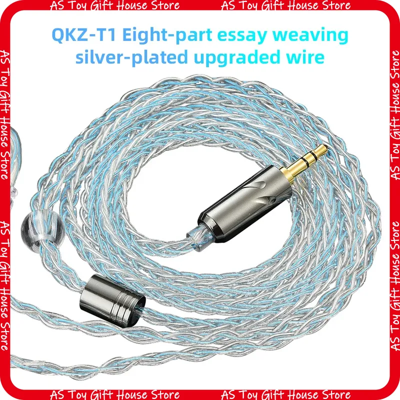Qkz Headphone Upgrade Cable T1 - Audiophile Headphone Wired recensie en prijs