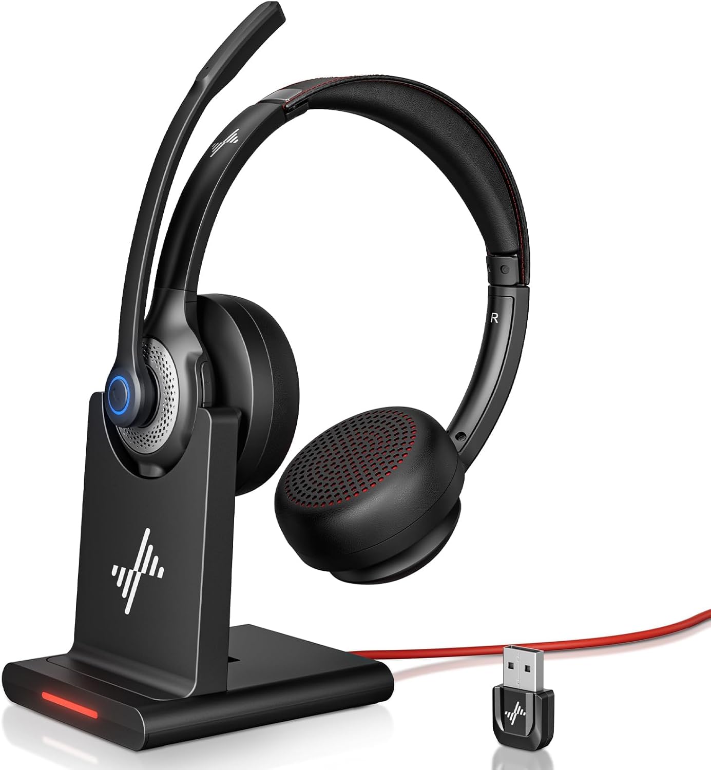Bluetooth 5.2 Headset with Mic - Bluetooth Headset On Ear recensie en prijs