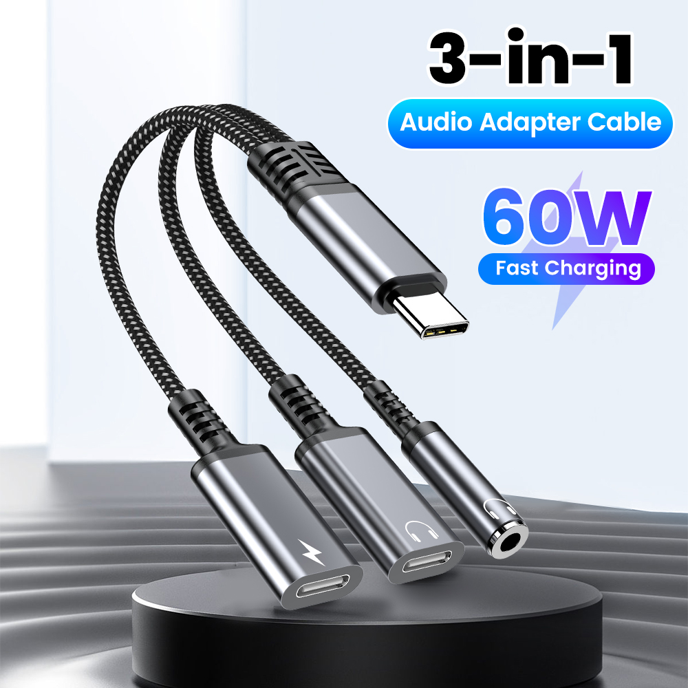 Type C Audio Adapter Cable 3in - Earphone Splitter Jack recensie en prijs