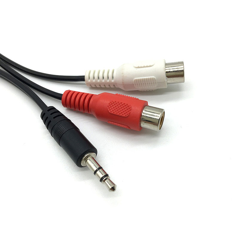 3.5 Jack Male to 2RCA 2AV Fema - Earphone Splitter Jack recensie en prijs