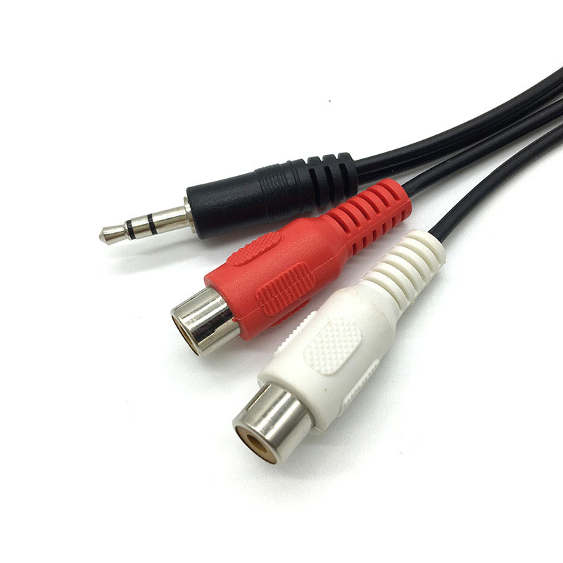 3.5 Jack Male to 2RCA 2AV Fema - Earphone Splitter Jack recensie en prijs