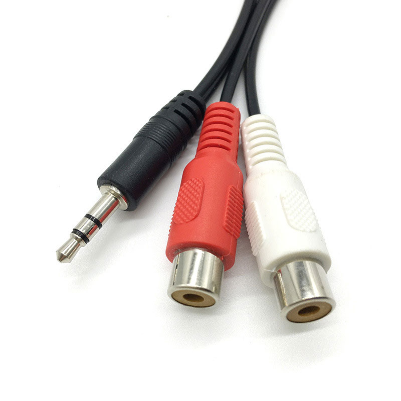 3.5 Jack Male to 2RCA 2AV Fema - Earphone Splitter Jack recensie en prijs