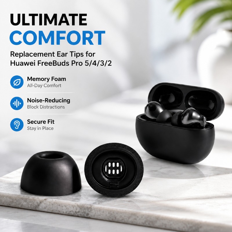 Three-layer Memory Foam Ear Ti - Earphone Foam Tip recensie en prijs