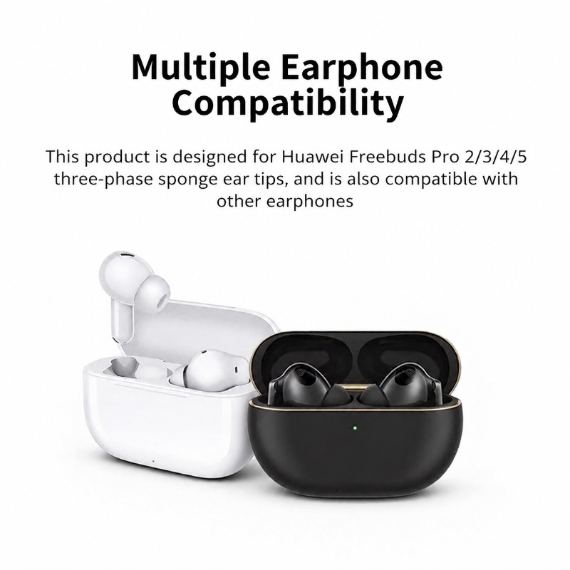 Three-layer Memory Foam Ear Ti - Earphone Foam Tip recensie en prijs
