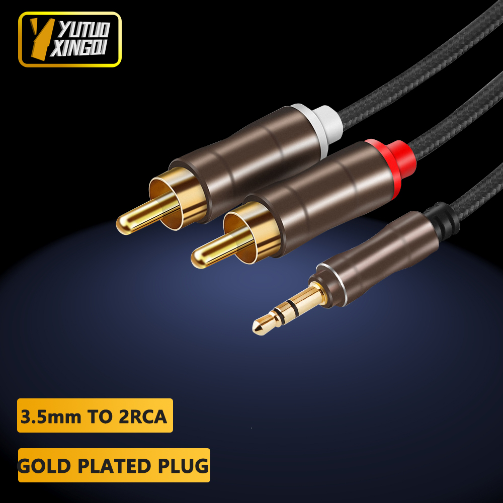 3.5 mm To 2RCA Double Lotus Au - Cable Extension 3.5 recensie en prijs