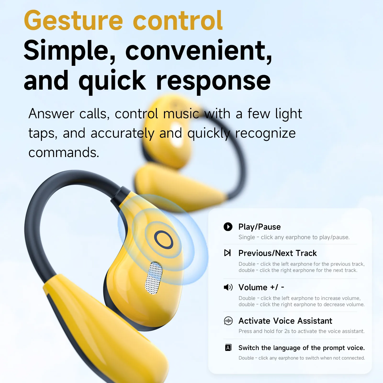TWS Bluetooth Earphones Wirele - Sports Earphone Hook recensie en prijs